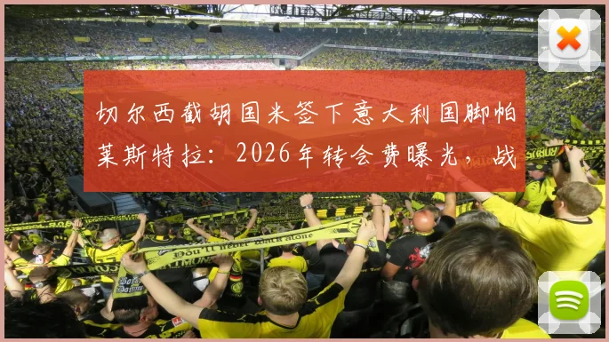 切尔西截胡国米签下意大利国脚帕莱斯特拉：2026年转会费曝光，战术位置分析与蓝军阵容影响解读