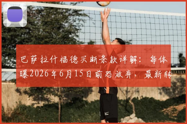 巴萨拉什福德买断条款详解：每体曝2026年6月15日前恐放弃，最新转会动态与原因分析